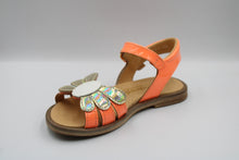 Rondinella sandaal arancio met bloem