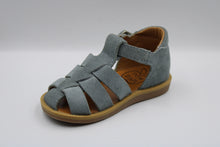 pom d'api eerste gesloten sandaaltje gris