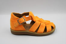 pom d'api eerste gesloten sandaaltje arancio