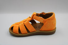 pom d'api eerste gesloten sandaaltje arancio