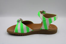 gallucci sandaal bianco/verde