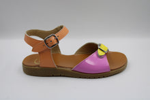 gallucci sandaal lilac - fuxia - giallo