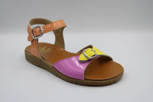 gallucci sandaal lilac - fuxia - giallo