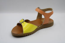 gallucci sandaal lilac - fuxia - giallo