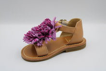 gallucci eerste sandaaltje met pompons bouganville