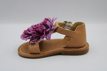 gallucci eerste sandaaltje met pompons bouganville