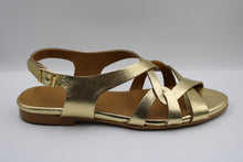 angulus cross sandaal gold