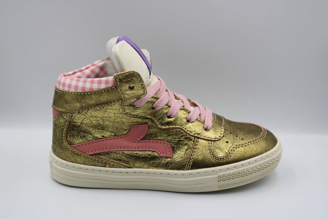 Rondinella halfhoge sneaker Oro