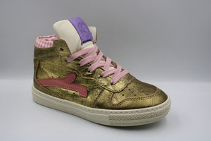 Rondinella halfhoge sneaker Oro