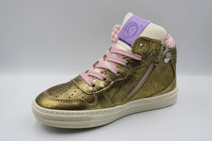 Rondinella halfhoge sneaker Oro