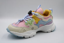flower mountain x naturino sneaker pink - celeste