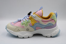 flower mountain x naturino sneaker pink - celeste