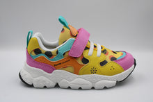 flower mountain x naturino sneaker pink - mais - orange