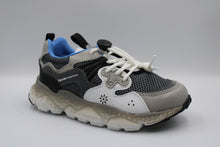 flower mountain x naturino sneaker grey - white