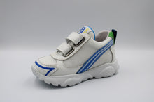 falcotto eerste runnertje white - oltremare - green