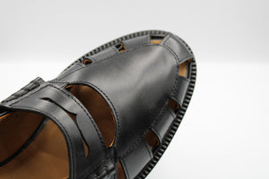 Angulus halfopen schoen zwart