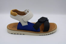 Pom d'Api sandaal Navy - Bleu