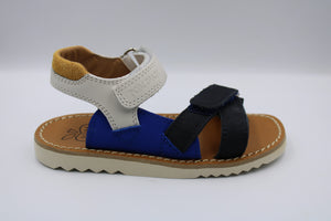 Pom d'Api sandaal Navy - Bleu