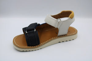 Pom d'Api sandaal Navy - Bleu