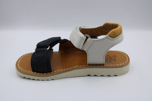 Pom d'Api sandaal Navy - Bleu