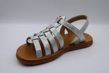 Pom d'Api sandaal Argent glitter