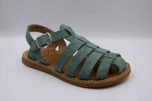 Pom d'Api halfopen sandaal Mint