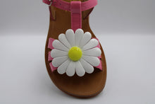 Pom d'Api sandaal big flower bubble gum