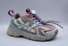 naturino sneaker Wave white - pink - water
