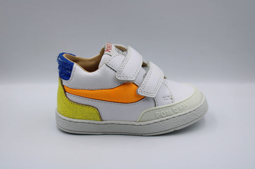 Pom d'Api eerste sneaker White - Multi fresh