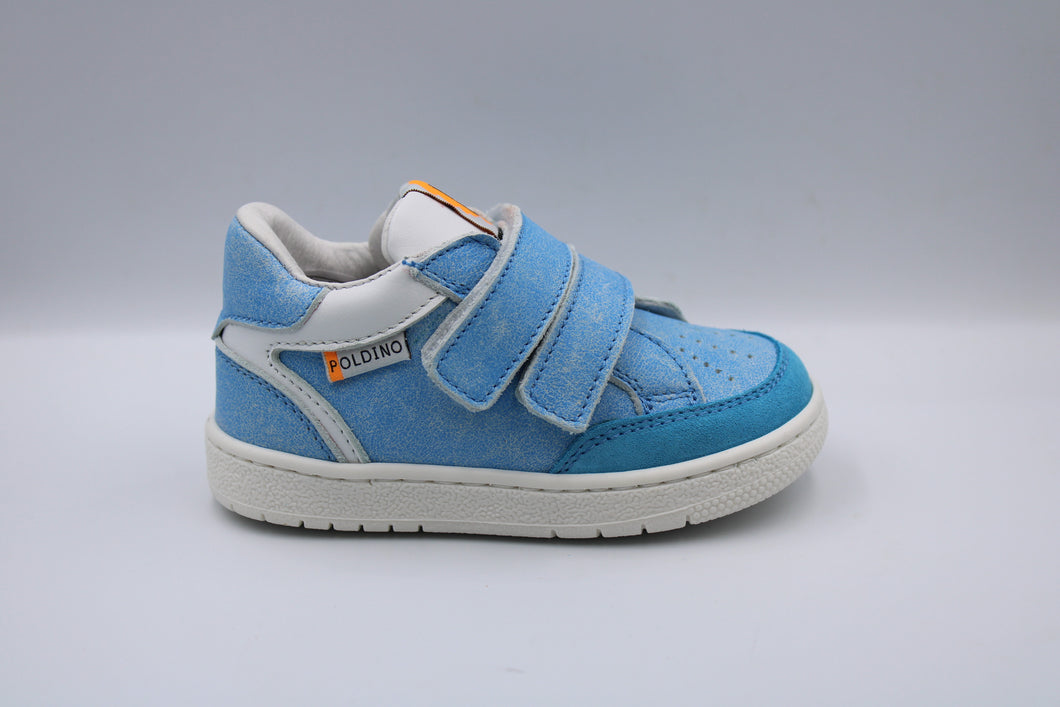 Poldino eerste sneakertje Azzuro