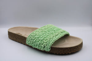 Ocra slipper Menta