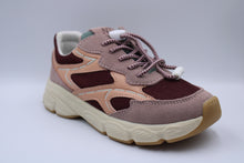 naturino sneaker yambe rose - bordeaux - soft peach