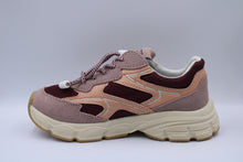 naturino sneaker yambe rose - bordeaux - soft peach