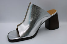 Angulus slip-on met hak silver