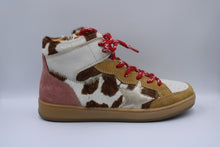romagnoli hoge sneaker caval mucca beige