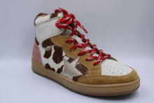 romagnoli hoge sneaker caval mucca beige
