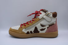 romagnoli hoge sneaker caval mucca beige