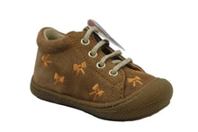 naturino eerste stapper cocoon brown bows