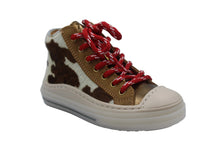 romagnoli halfhoge sneaker beige