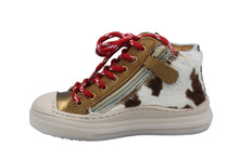 romagnoli halfhoge sneaker beige