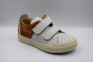 Naturino sneaker White / Warm orange