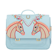jeune premier cavalerie florale boekentas midi