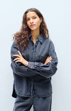 american vintage dameshemd jazy black