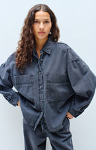 american vintage dameshemd jazy black