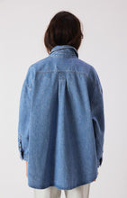 american vintage damesoverhemd joybird authentieke stone
