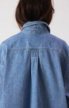 american vintage damesoverhemd joybird authentieke stone