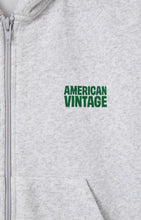 american vintage sweater baptown grijs gevlekt