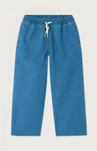 American Vintage broek comow - stone blauw