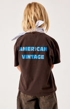 american vintage t-shirt fizvalley choco vintage