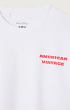 american vintage fizvalley t-shirt wit